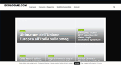 Desktop Screenshot of ecologiae.com