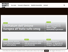 Tablet Screenshot of ecologiae.com